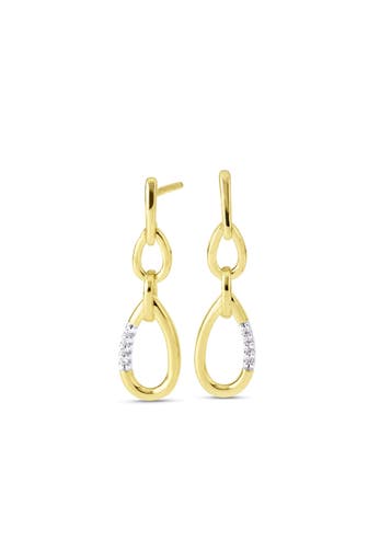 OROLINO Ohrringe Gold 585 mit 8x Brillant zus. 0,03ct. gelb
