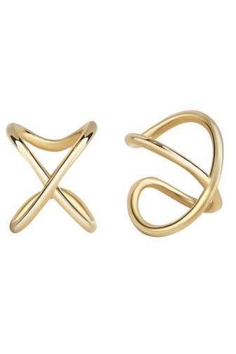 FASCINATION BY ELLEN K. Ohrringe 375/- Gelbgold glanz Ø 10,5mm gelb