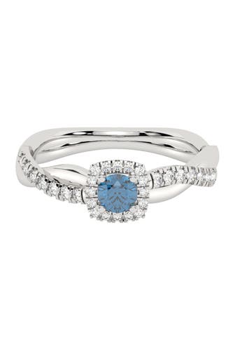 DIAM ADDICT Ring 585 Weißgold mit im Labor gezüchteten Diamanten