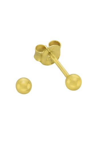 FASCINATION BY ELLEN K. Ohrringe 333 Gold rund 3mm gelb