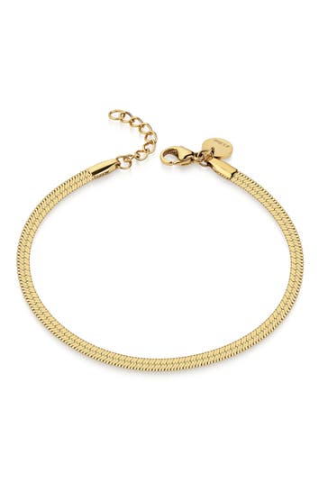 ZEEME Armband Stahl PVD gelb 18+2cm gelb