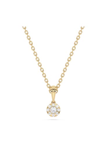 DIAM ADDICT Kette 585 Gelbgold mit im Labor gezüchteten Diamanten gelb