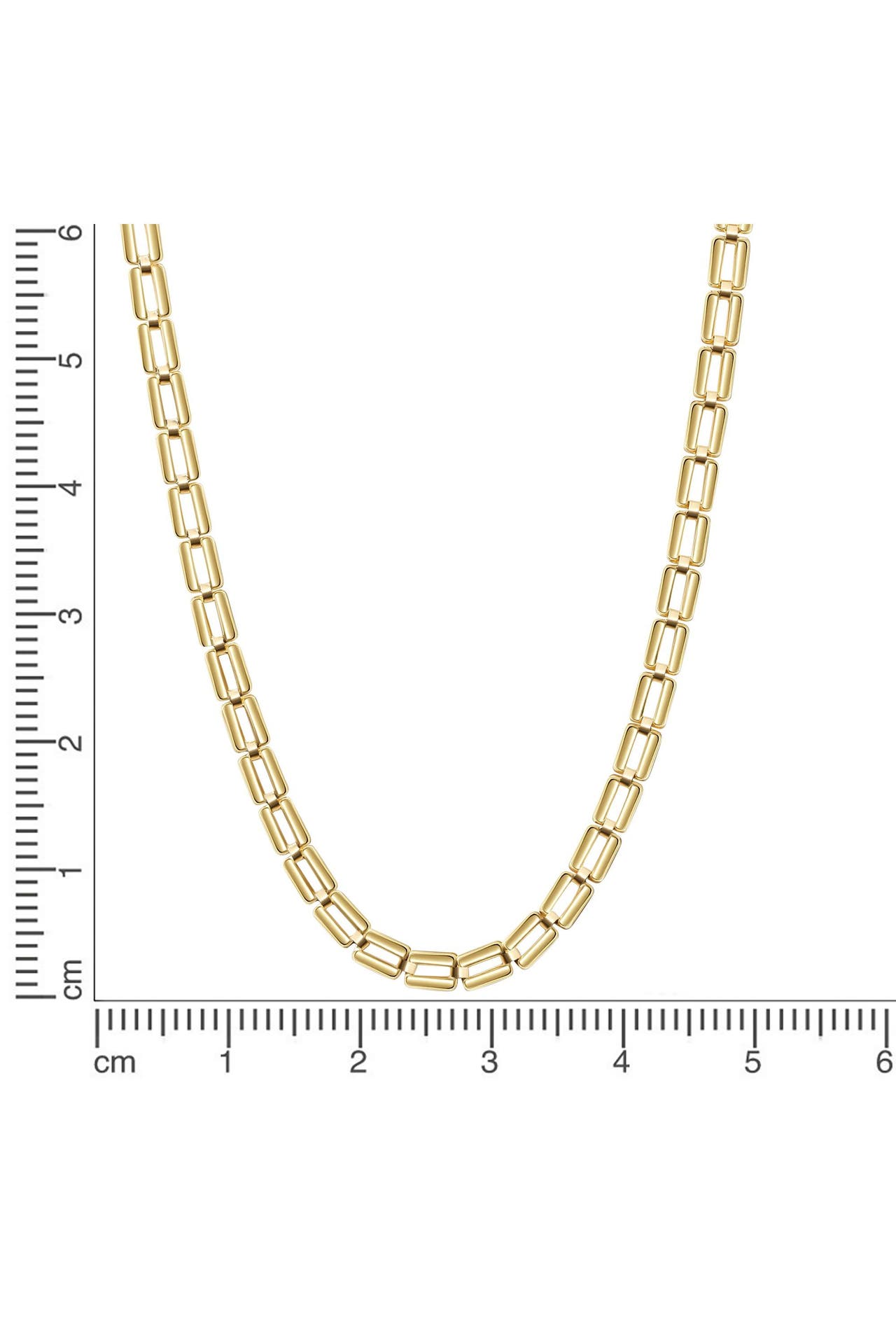 FASCINATION BY ELLEN K. Kette Gold 375 mit Karabiner 45cm lang gelb, Bild 1