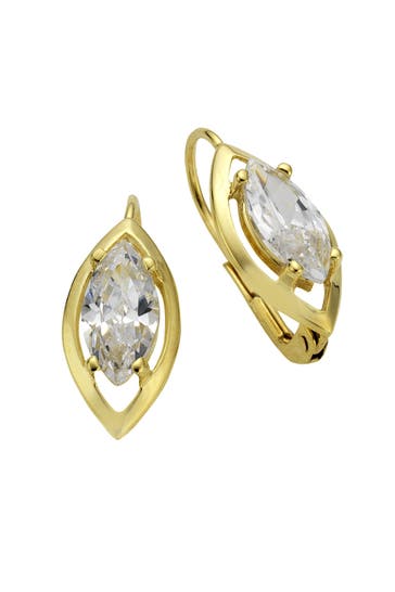 FASCINATION BY ELLEN K. Ohrringe Gold 333 mit Zirkonia weiß gelb