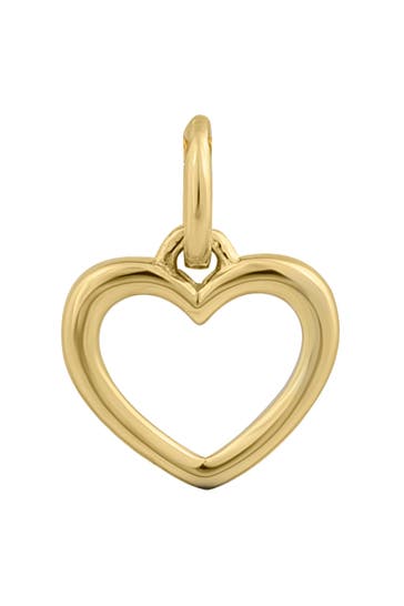 OROLINO Anhänger Gold 375 Herz-Motiv