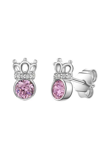 ZEEME Ohrstecker 925/- Sterling Silber Zirkonia