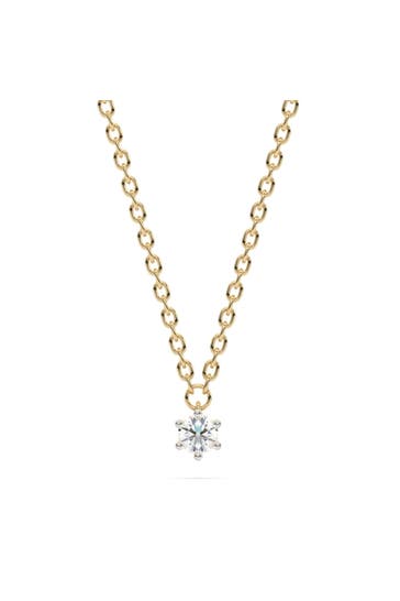 DIAM ADDICT Kette 585 Gelbgold mit  im Labor gezüchtetem Diamanten gelb