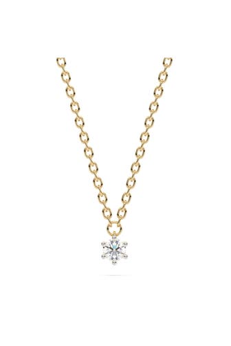 DIAM ADDICT Kette 585 Gelbgold mit im Labor gezüchtetem Diamanten gelb