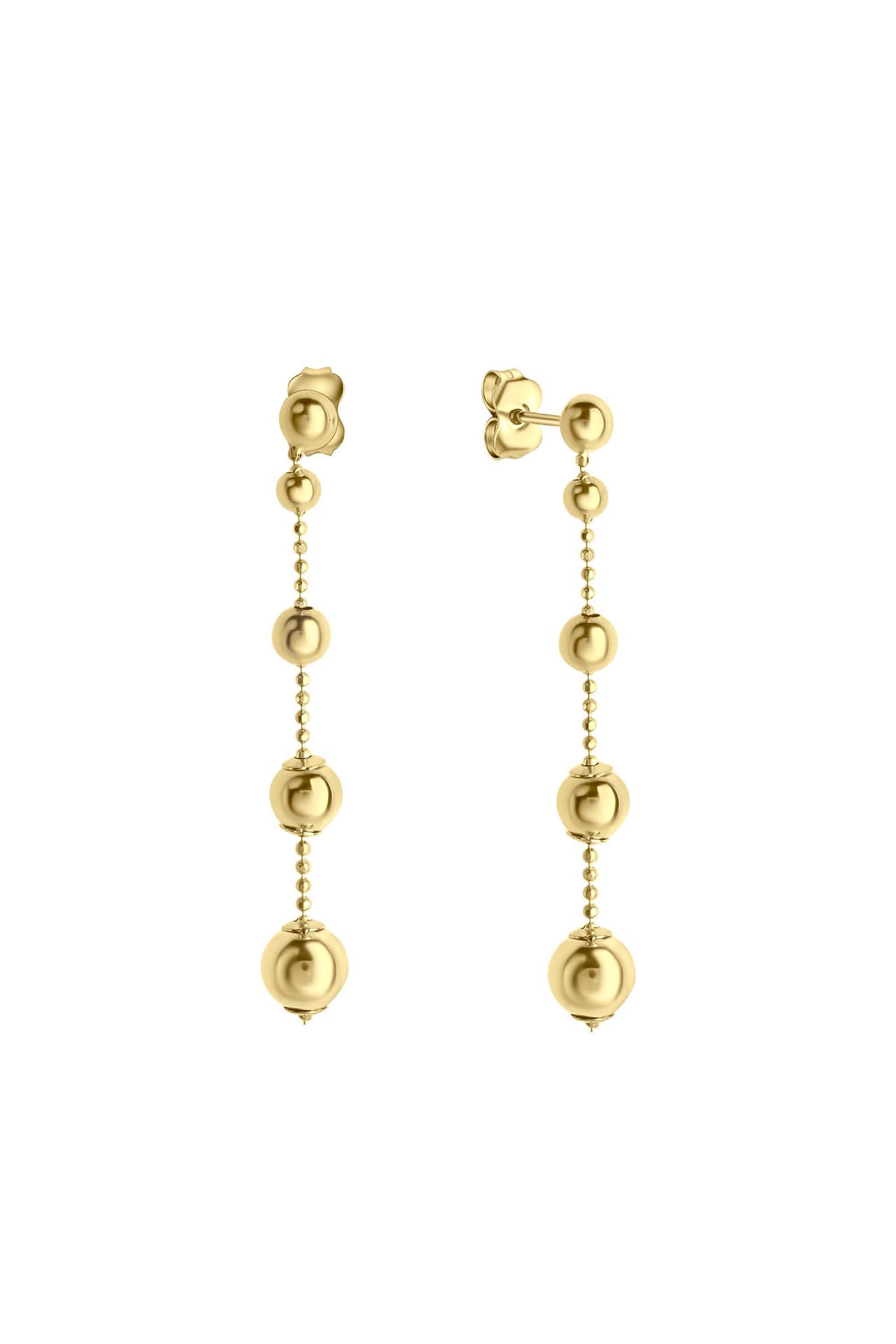 FASCINATION BY ELLEN K. Ohrringe 585/- Gelbgold gelb, Bild 1