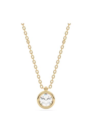 DIAM ADDICT Kette 585 Gelbgold im Labor gezüchteten Diamanten gelb