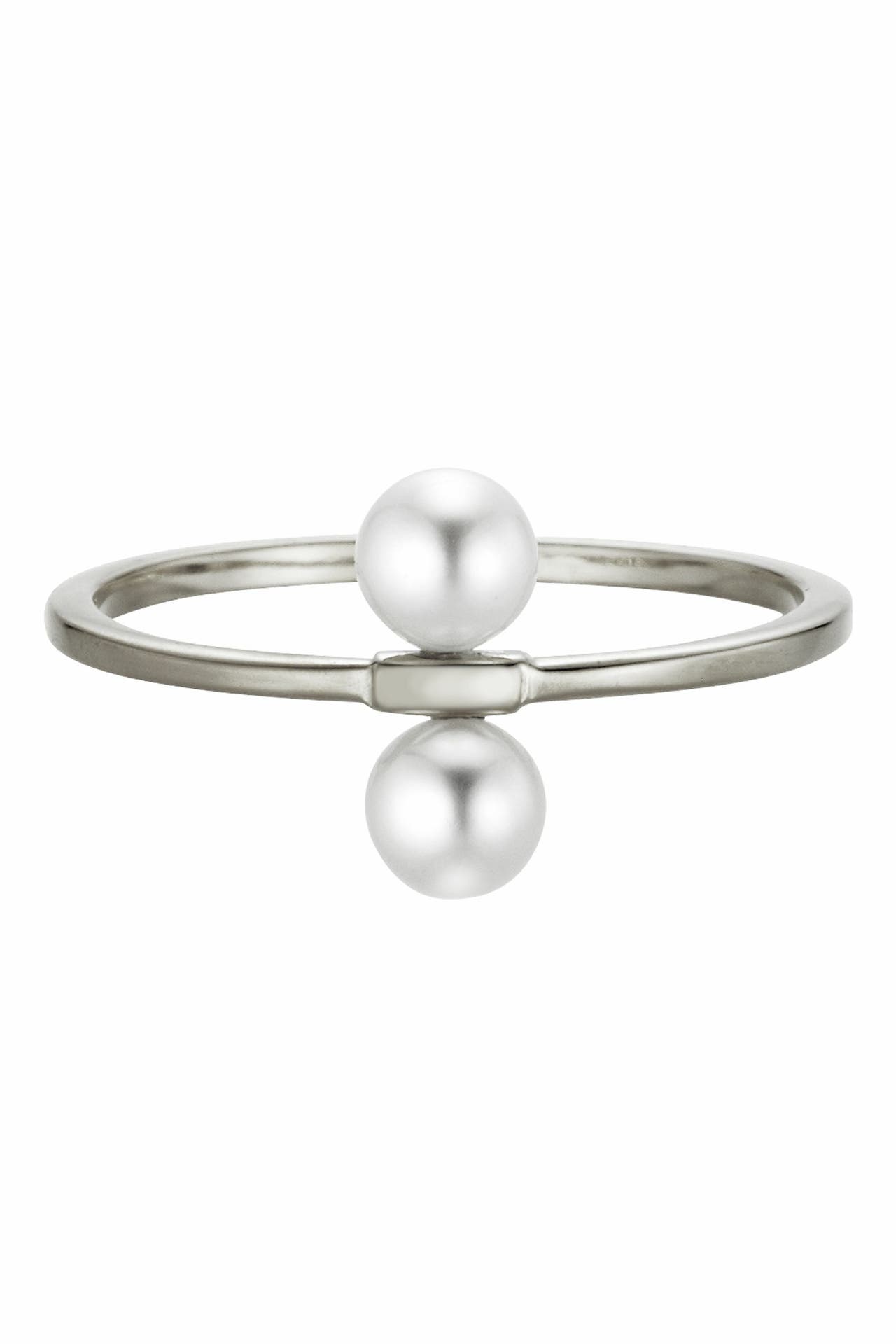 CAI Ring 925/- Sterling Silber Perlen, Bild 1