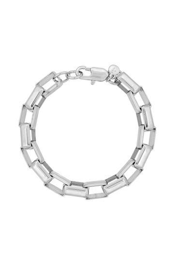 FASHIONBOX Armband Messing rhodiniert gelb