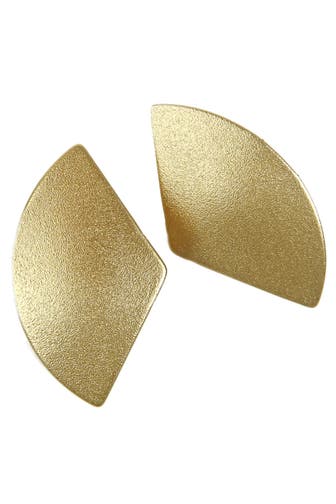 DEMARIE Ohrringe eloxiertes Aluminium gelb gelb