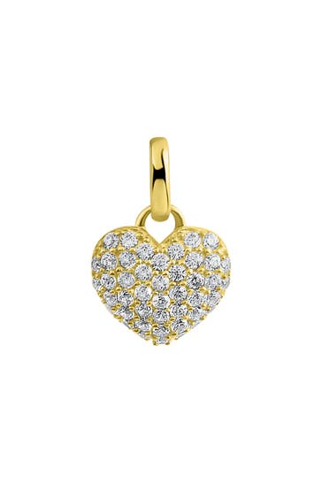 FASCINATION BY ELLEN K. Anhänger 375/- Gelbgold Herz Zirkonia