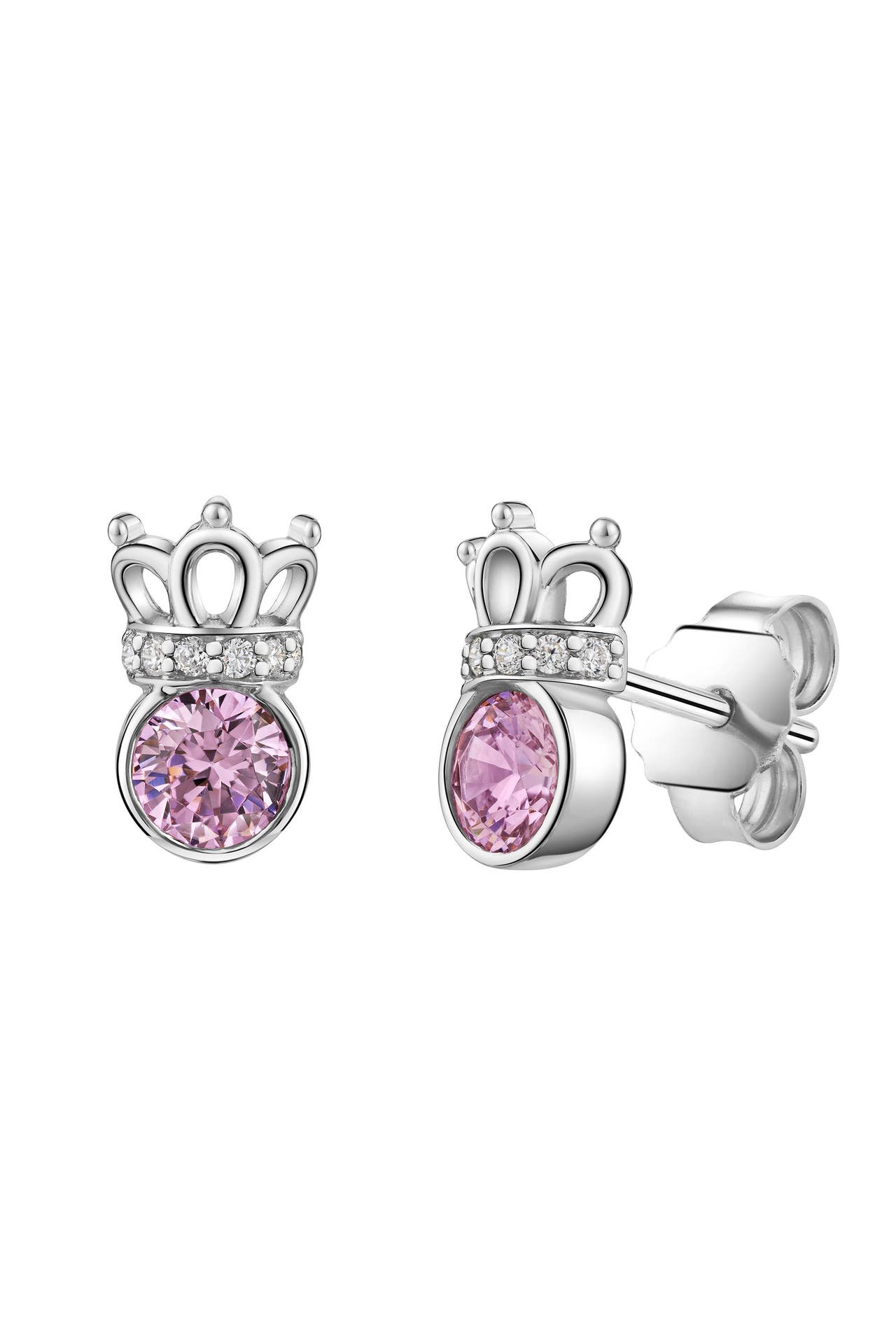 ZEEME Ohrstecker 925/- Sterling Silber Zirkonia, Bild 1