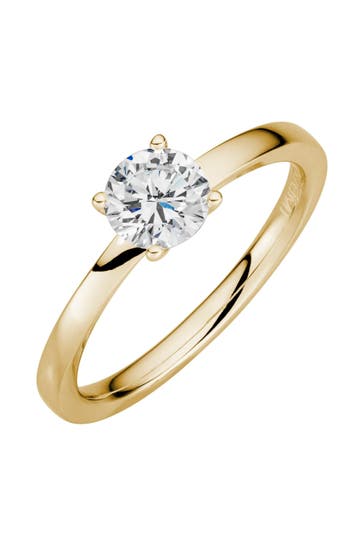 LYOMI Ring 585/- Gelbgold  1 synth. Diam. 0,75 ct. gelb