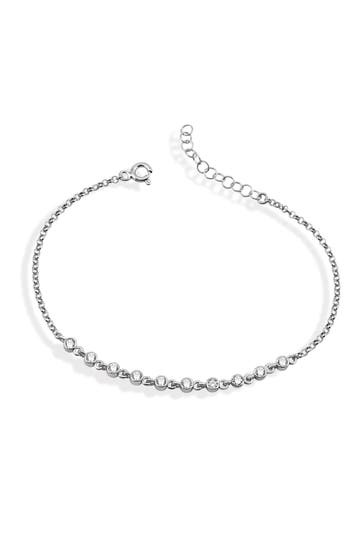DKENIZ Armband 925/- Sterling Silber Tennisarmband silber