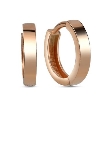 DKENIZ Ohrringe 925/- Sterling Silber rosévergoldet Klassik rosé