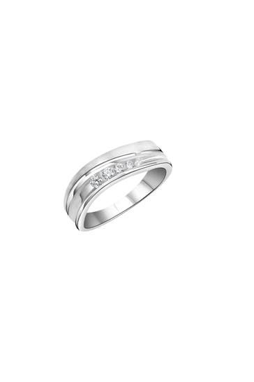 ZEEME Ring 925/- Sterling Silber rhodiniert Zirkonia