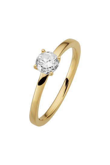 OROLINO Ring 585/- Gelbgold 1 Brill. 0,50ct. weiß gelb