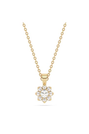 DIAM ADDICT Kette 585 Gelbgold mit im Labor gezüchteten Diamanten gelb