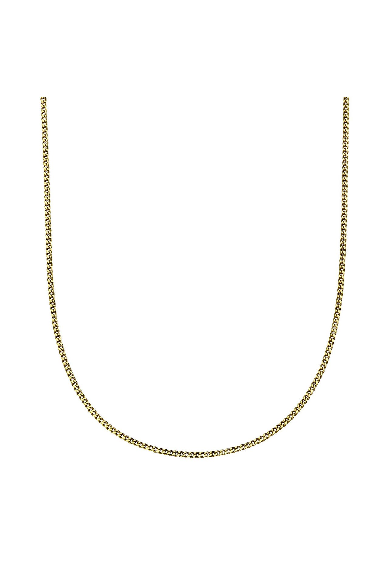 FASCINATION BY ELLEN K. Kette Gold 333 Panzerkette mit einer Länge von 38/36cm gelb, Bild 1