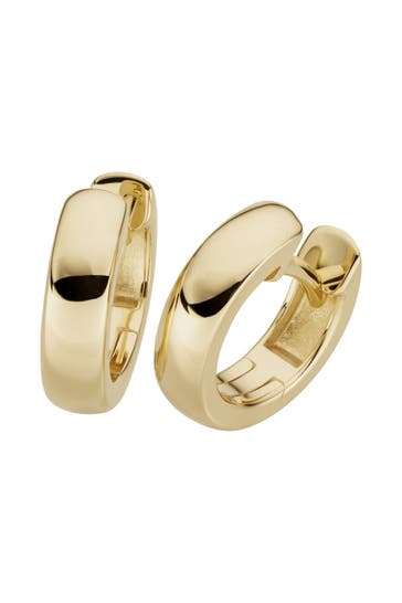 OROLINO Ohrringe Gold 585 hochglanzpoliert 11,6mm Durchmesser gelb