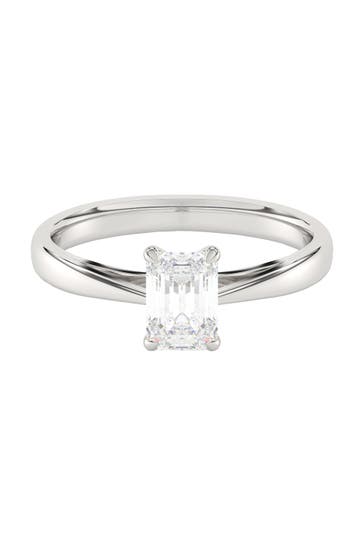 DIAM ADDICT Ring 585 Weißgold mit im Labor gezüchteten Diamanten