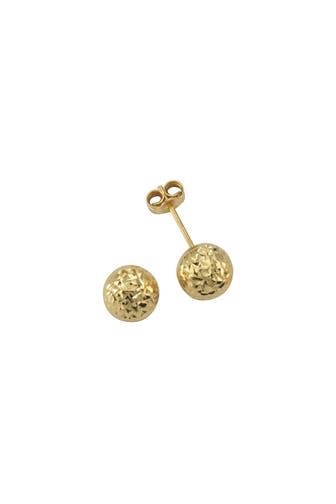FASCINATION BY ELLEN K. Ohrringe 585/- Gelbgold Kugel Ø 7mm gelb