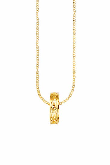 CAI Kette 925/- Sterling Silber vergoldet gelb