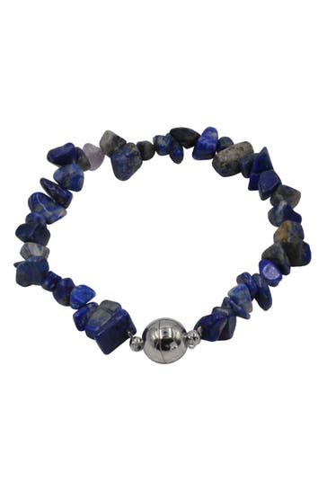 STEUER Armband Splitter- Lapislazuli blau blau