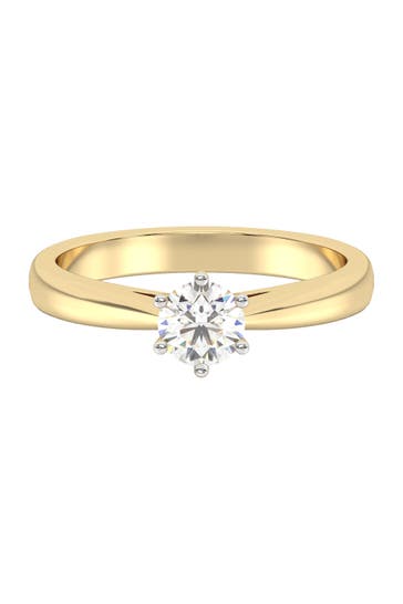 DIAM ADDICT Ring 585 Gelbgold mit im Labor gezüchtetem Diamanten gelb