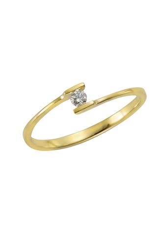 OROLINO Ring Gold 585 mit Brillant 0,06ct. gelb