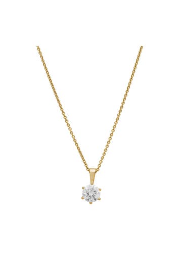 LYOMI Kette 585/- Gelbgold 1 synth. Diam. 1,0 ct. gelb
