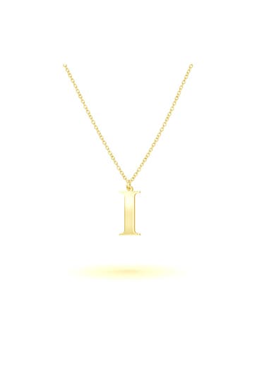 BEKA BELL Kette 925-Sterling Silber vergoldet Glänzend 45cm gelb