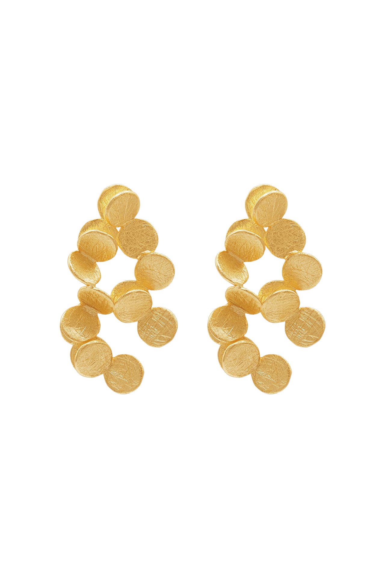 HEIDEMAN Ohrringe Tilia goldfarben goldfarben, Bild 1