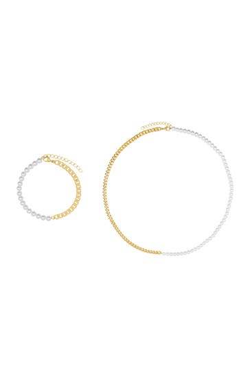 HEIDEMAN Kette Set Vanez goldfarben goldfarben