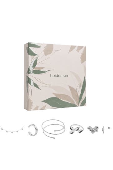 HEIDEMAN Schmuckset Summerbox Paris silberfarben silberfarben poliert
