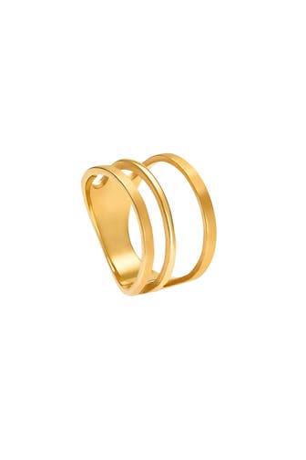 HEIDEMAN Ring Unda goldfarben