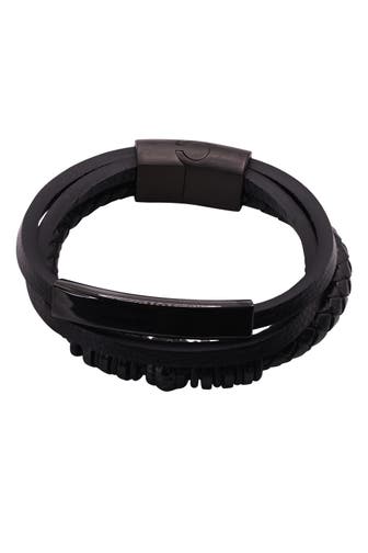 HEIDEMAN Lederamband Herren Ocean schwarz farben