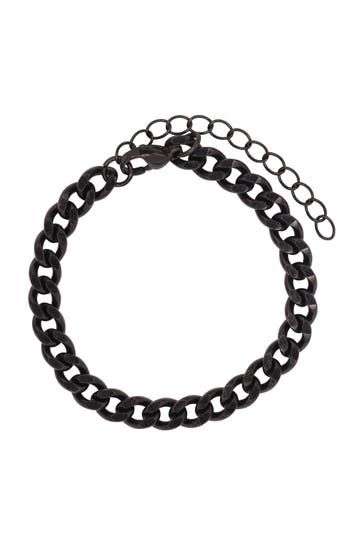HEIDEMAN Panzerarmband für Männer Jason schwarz farben