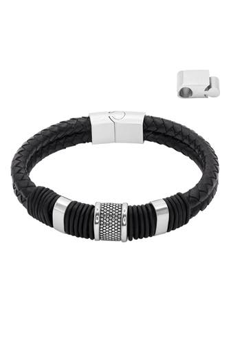 HEIDEMAN Herrenarmband Lederarmband Kian