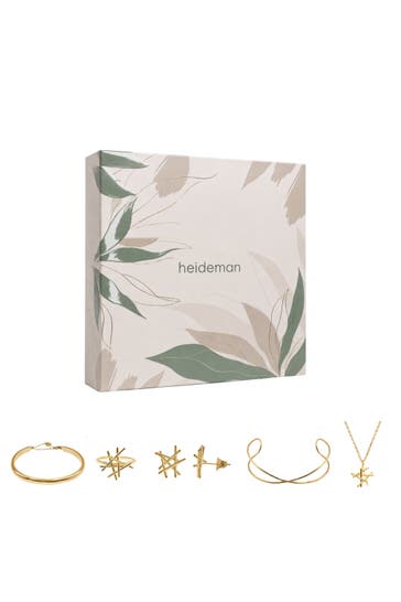 HEIDEMAN Schmuckset Summerbox Barcelona silberfarben goldfarben