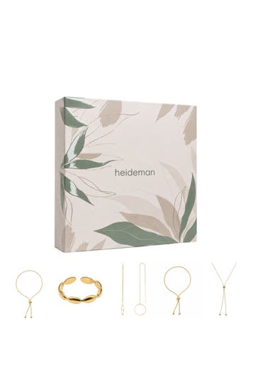 HEIDEMAN Schmuckset Summerbox Mailand silberfarben goldfarben