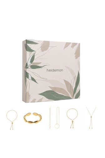 HEIDEMAN Schmuckset Summerbox Mailand silberfarben goldfarben