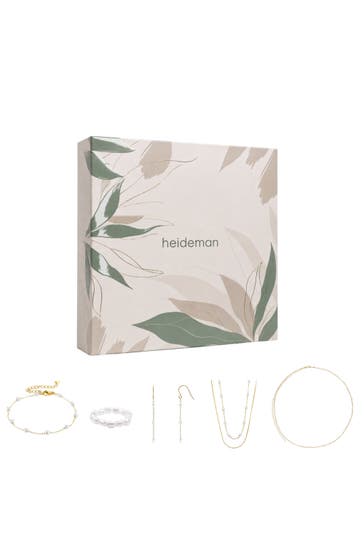 HEIDEMAN Schmuckset Summerbox Ibiza silberfarben goldfarben