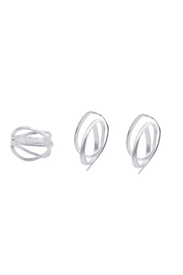 HEIDEMAN Ring Set Arcus Royale silberfarben silberfarben poliert