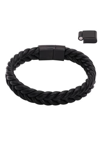HEIDEMAN Herrenarmband Lederarmband Jakob