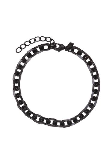 HEIDEMAN Gliederarmband Herren Archie schwarz farben