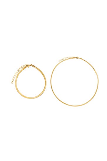HEIDEMAN Kette Set Luxor goldfarben goldfarben